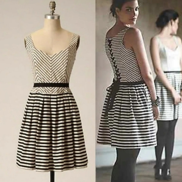 CoreyLynnCalter Monochromatic Corset dress,  size 4 - Picture 1 of 6